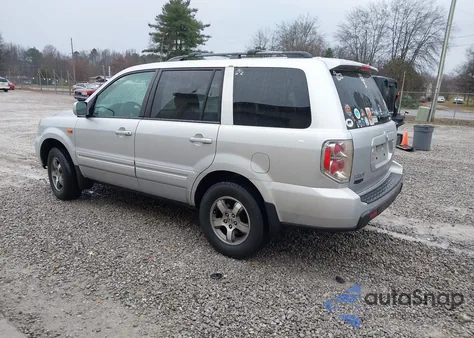 2006 Honda Pilot Ex-L из США, поврежденный, VIN 5FNYF28626B002445
